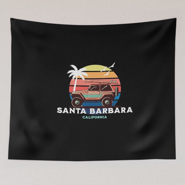 Item preview, Santa Barbara, California designed and sold by Surfing Designs.Life.