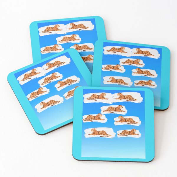 Item preview, TIGERS IN BEAUTIFUL COLORS. designed and sold by marie1919.