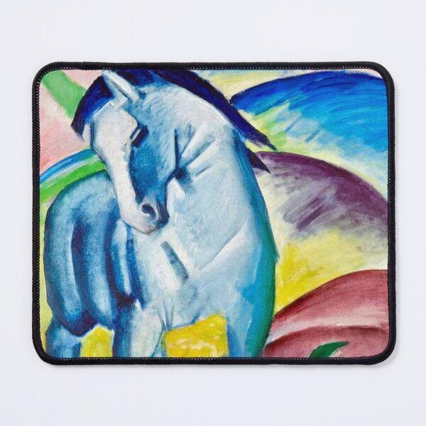 Item preview, Blue Horse I by Franz Marc designed and sold by WonderweissStudio.