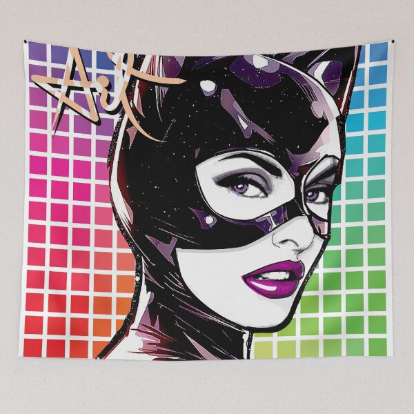 Item preview, Linda Evangelista is Cat Woman designed and sold by imarilynmonroe.