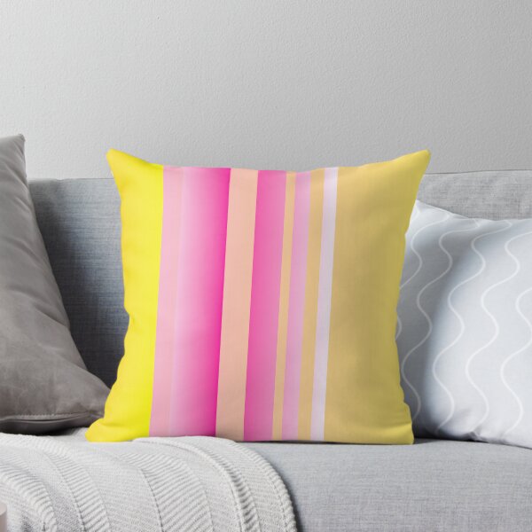 Item preview, Pink and yellow vertical striped | pink yellow aesthetic pattern designed and sold by lausn.