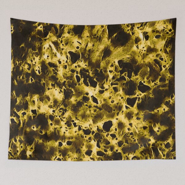Item preview, Gold Porous Stone Pattern designed and sold by SunshineWalker.