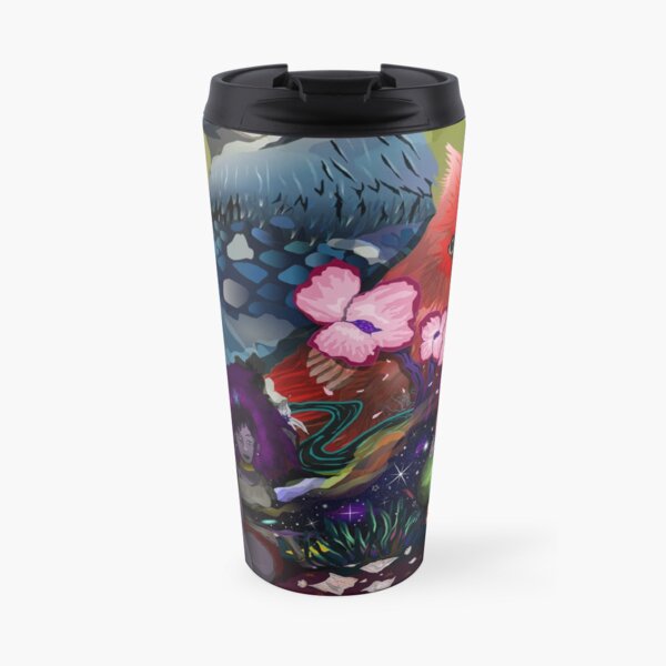 Space between two worlds Travel Mug