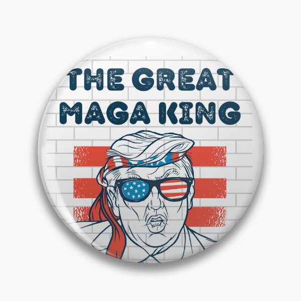 Item preview, The Great MAGA King ULTRA MAGA American Flag designed and sold by wrinkledhippie.