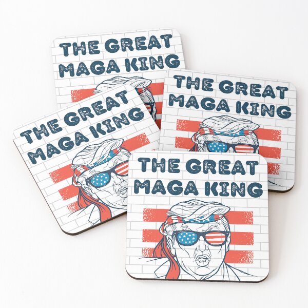 Item preview, The Great MAGA King ULTRA MAGA American Flag designed and sold by wrinkledhippie.