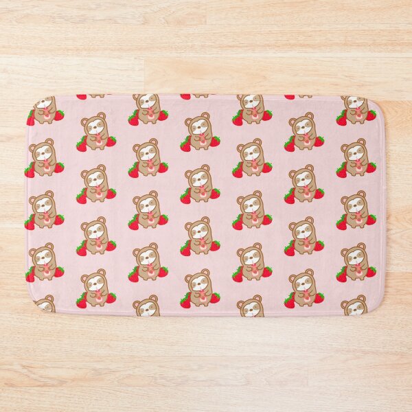 Item preview, Cute Strawberry Milk Sloth  designed and sold by theslothinme.
