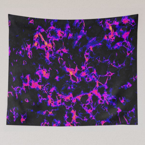 Item preview, Black, Blue, and Pink Porous Stone Pattern designed and sold by SunshineWalker.