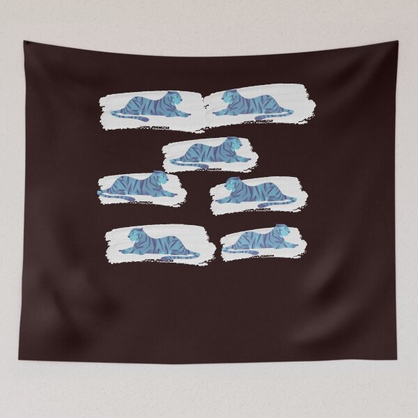 Item preview, TIGERS IN BEAUTIFUL COLORS. designed and sold by marie1919.
