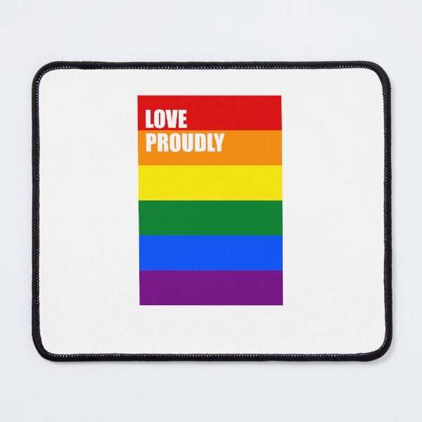 Item preview, Rainbow flag Love proudly designed and sold by QueendarChanse.