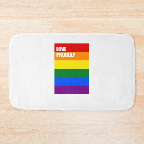 Item preview, Rainbow flag Love proudly designed and sold by QueendarChanse.