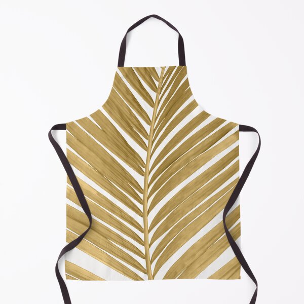 Item preview, Gold Palm Leaf Silhouette Tropical Boho designed and sold by Tropical Arts.