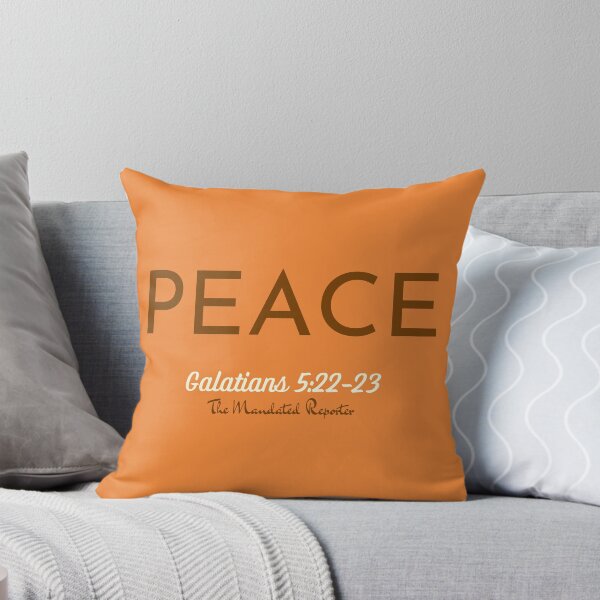 Item preview, The Fruit of The Spirit Peace - Orange, Brown designed and sold by TheReporter1.