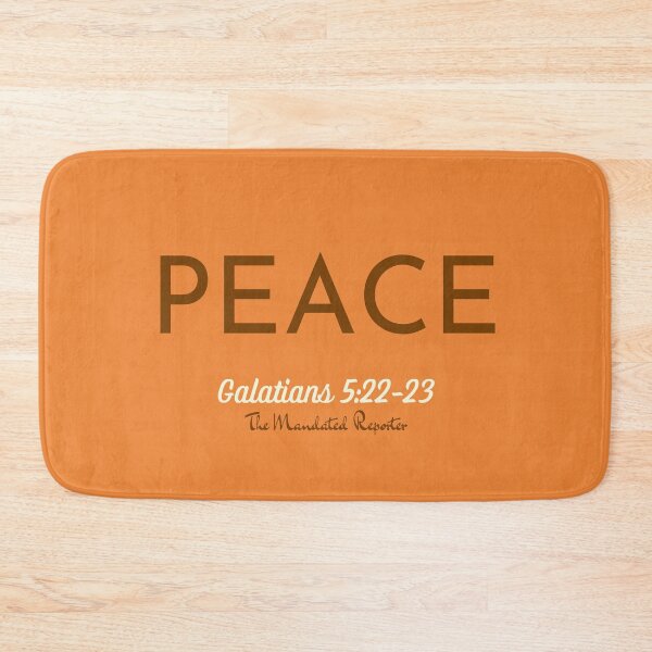 Item preview, The Fruit of The Spirit Peace - Orange, Brown designed and sold by TheReporter1.