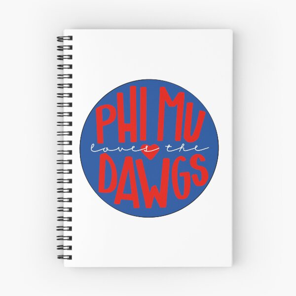 Artikelvorschau, Phi Mu liebt den Dawgs Button Pin entworfen und verkauft von lcd93.