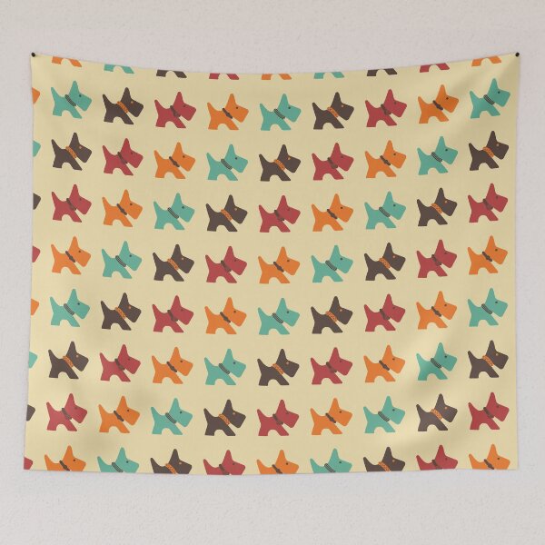 Item preview, Colourful Origami Dogs With Origami Pattern For Funny Dog Lovers And Pet Lovers  designed and sold by lodarohit.