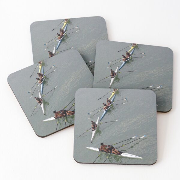 Item preview, Rowing Club Practicing on Miami River designed and sold by BritishYank.