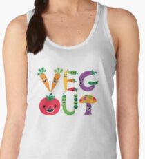 Veg Out - maize Women's Tank Top