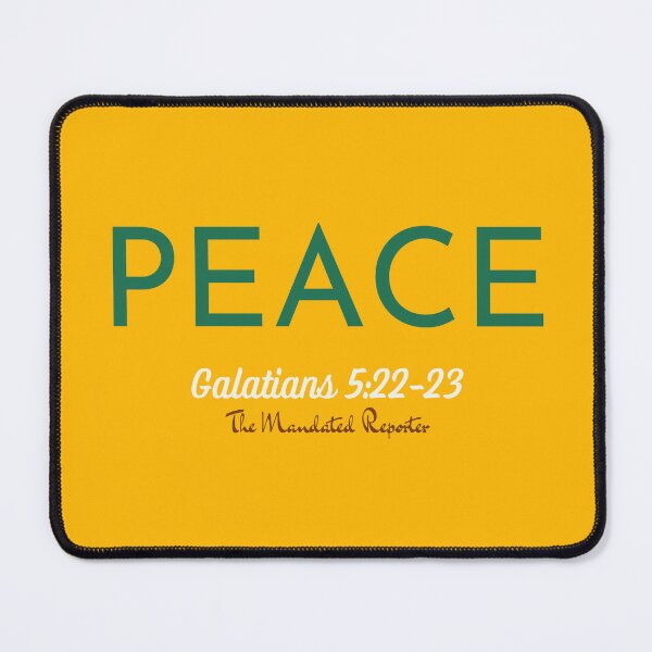 Item preview, The Fruit of The Spirit Peace - Yellow, Green designed and sold by TheReporter1.