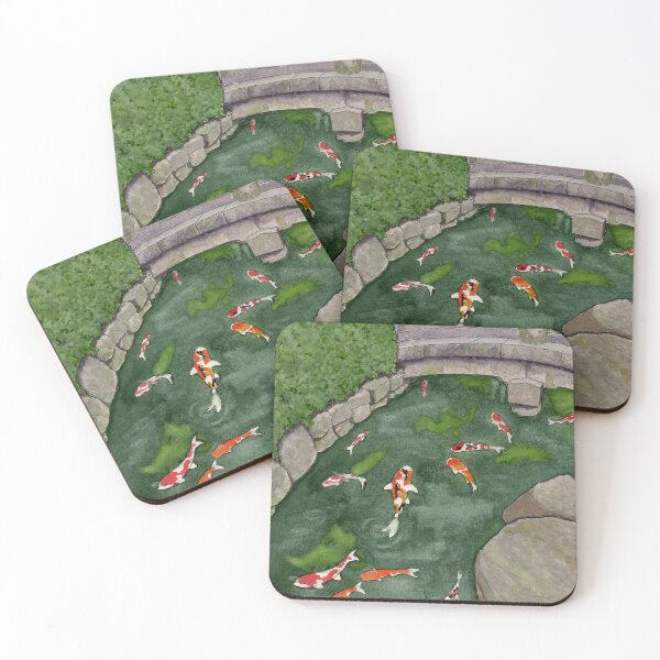 Item preview, Koi Swim Through Sensoji Temple designed and sold by NatashaBirdi.
