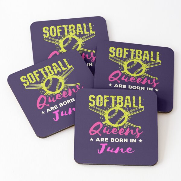 Item preview, Softball Player Birthday Women Queens Are Born in June designed and sold by jaygo.