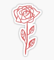 The actual rose Sticker
