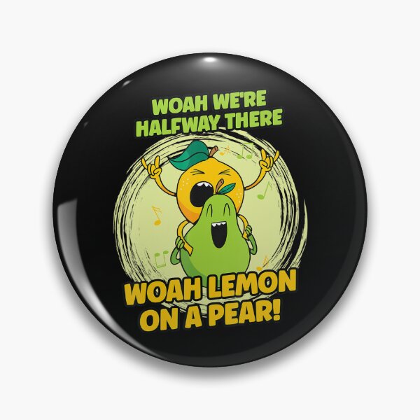 Item preview, We're Halfway There Lemon On A Pear Pear designed and sold by abstract-shapes.
