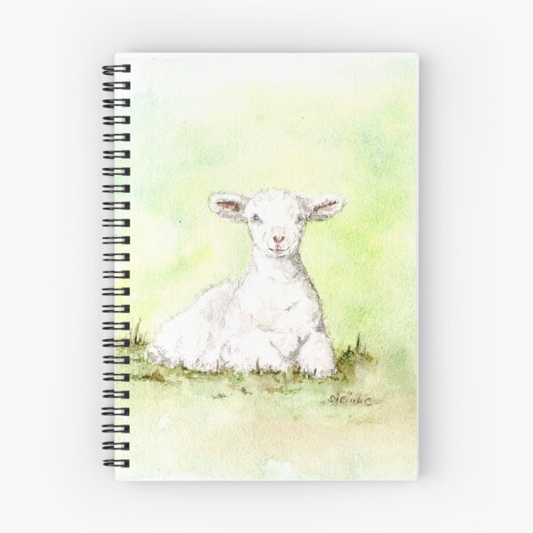 Item preview, lamb in the grass designed and sold by Sandra  Steinke.