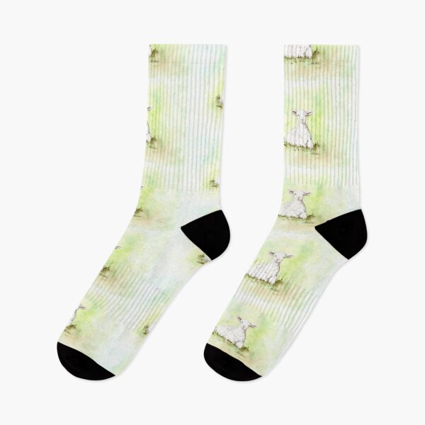 Item preview, lamb in the grass designed and sold by Sandra  Steinke.