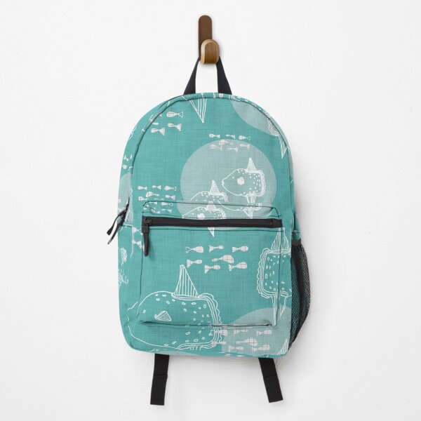 Item preview, Mola Mola Teal-Ocean sunfish designed and sold by susycosta.