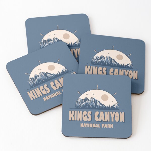 Item preview, Kings Canyon National Park California Vintage Hiking Design designed and sold by CynthiaGraphics.