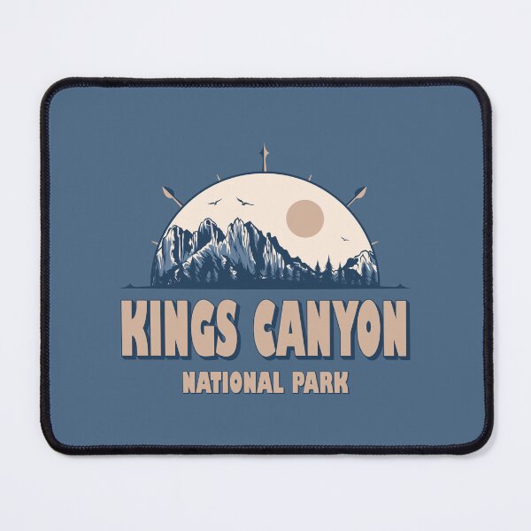 Item preview, Kings Canyon National Park California Vintage Hiking Design designed and sold by CynthiaGraphics.