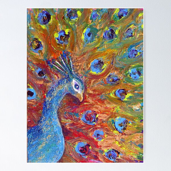 Item preview, Peacock Fire designed and sold by MelTGazing.
