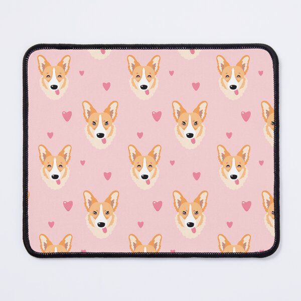 Item preview, Corgi dog bone pattern happy boy peachy female male girl designed and sold by SmallOrbit.