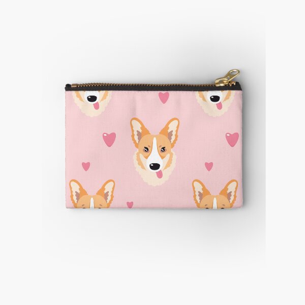 Item preview, Corgi dog bone pattern happy boy peachy female male girl designed and sold by SmallOrbit.