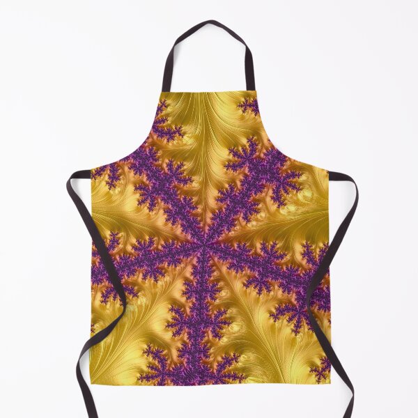 Item preview, Golden Fractal Star designed and sold by Elisabeth Lucas.