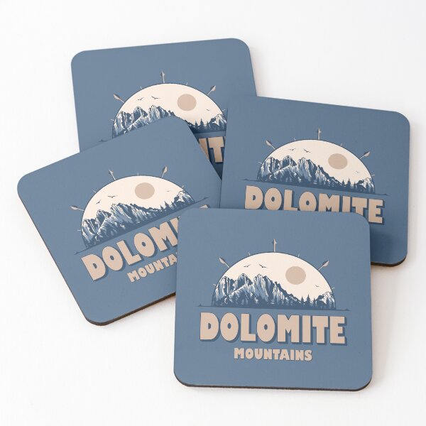 Item preview, Dolomite Mountains Italy Vintage Hiking Design designed and sold by CynthiaGraphics.