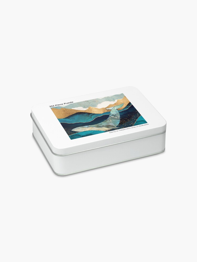 Alternate view of Blue Whale Jigsaw Puzzle
