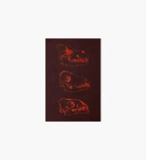 Canid Skulls II Art Board