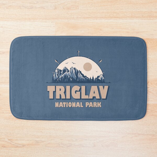 Item preview, Triglav National Park Slovenia Vintage Hiking Design designed and sold by CynthiaGraphics.