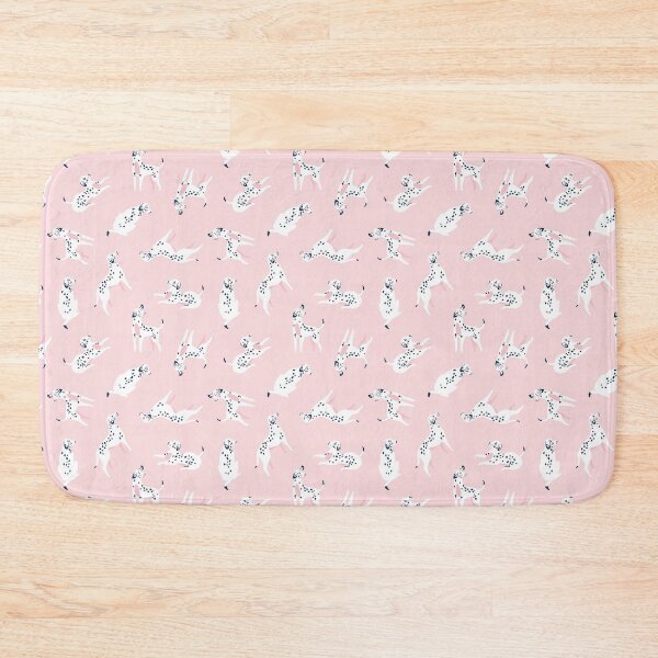 Item preview, dalmatian dog bone pattern happy boy peachy female male girl blue designed and sold by SmallOrbit.