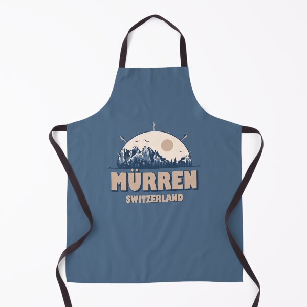 Item preview, Mürren Switzerland Swiss Alps Vintage Hiking Design designed and sold by CynthiaGraphics.