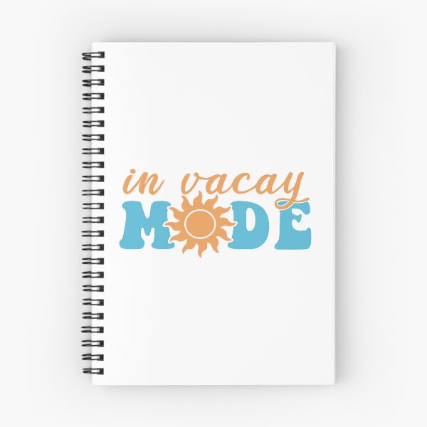 Item preview, In Vacay Mode: Summer Vacation Typography designed and sold by Happy Puppy Print On Demand.