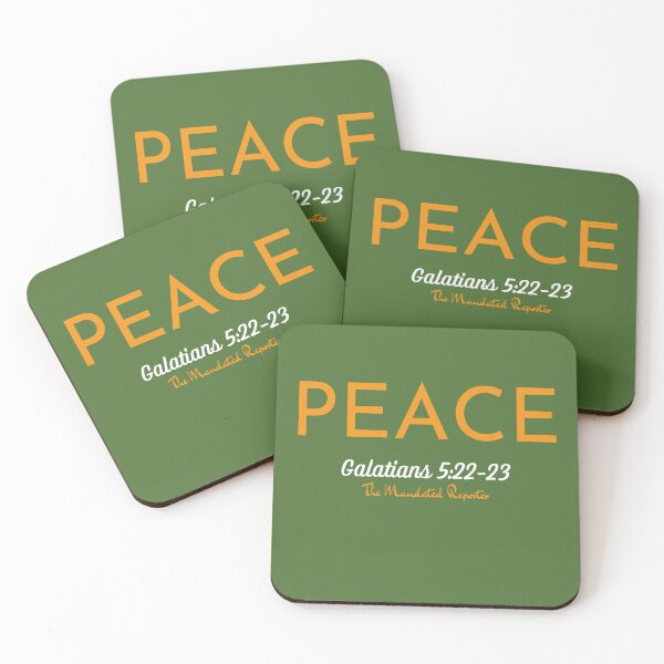 Item preview, The Fruit of The Spirit Peace - Green, Gold designed and sold by TheReporter1.