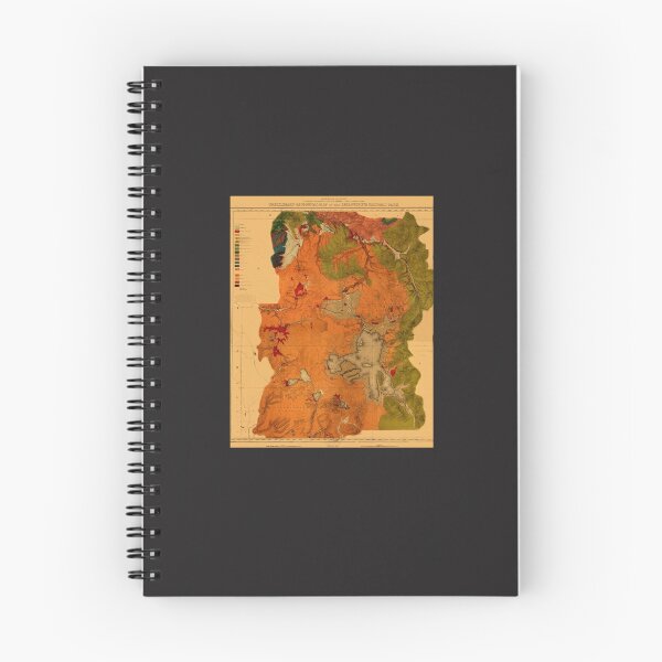Item preview, Map Of Yellowstone 1878 Graphic designed and sold by elijahmzcul.