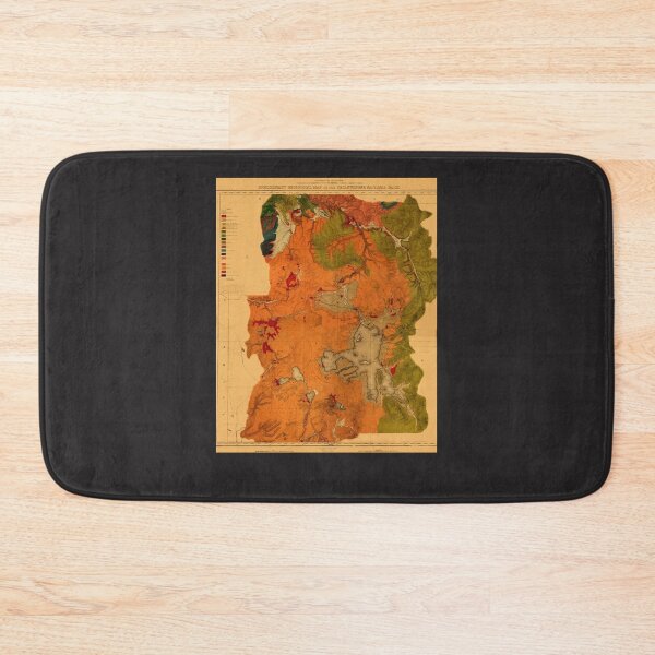 Item preview, Map Of Yellowstone 1878 Graphic designed and sold by elijahmzcul.
