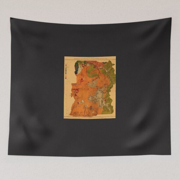 Item preview, Map Of Yellowstone 1878 Graphic designed and sold by elijahmzcul.