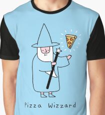 Pizza Wizzard Graphic T-Shirt