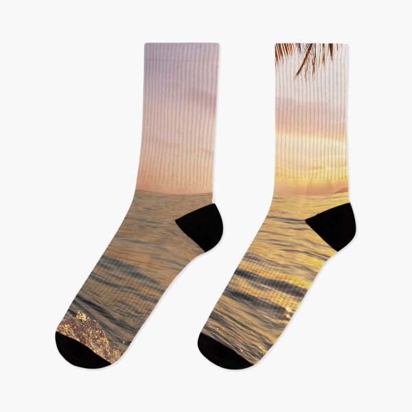Item preview, Tropical Beach Sunset Tide Surrounded By The Palm Trees designed and sold by SidhuKeet1.