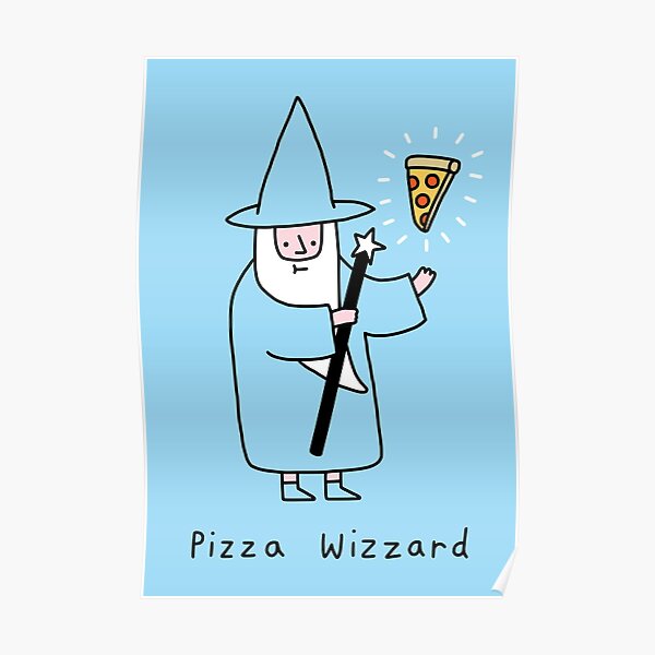 Pizza Wizzard Poster