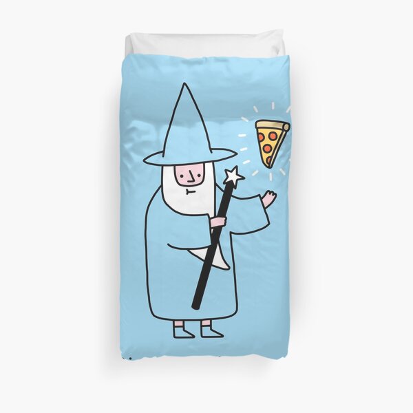 Pizza Wizzard Duvet Cover
